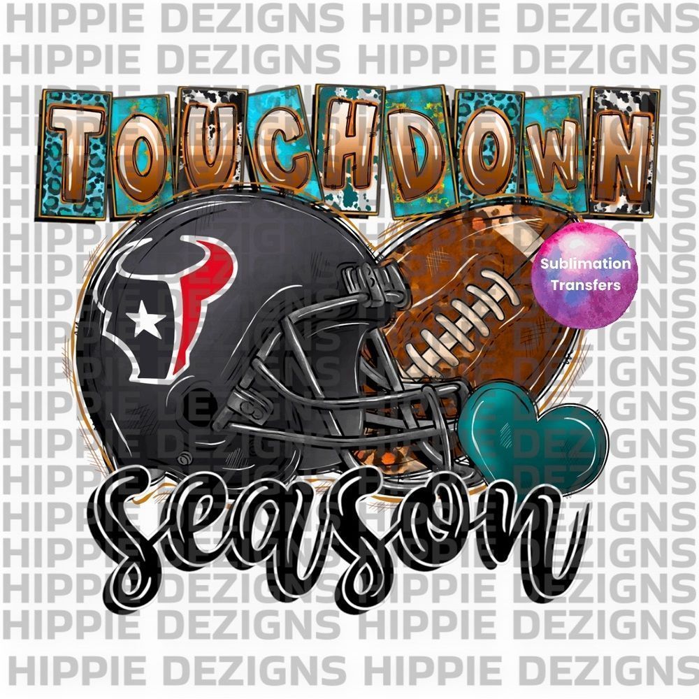 Touchdown Season Sublimation Transfer | Ready To Press